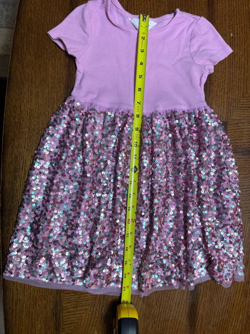 H&M Light Pink Sequin Dress for Kids - Picture 4 of 4
